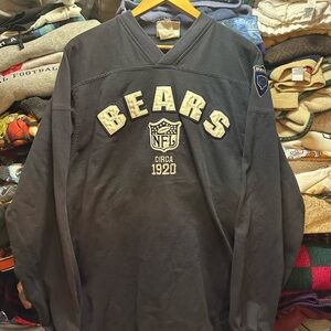 Vintage Y2K Chicago Bears NFL Originals Throwback Embroidered Sweater Medium